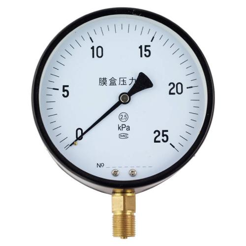 YE-100、150膜盒壓力表